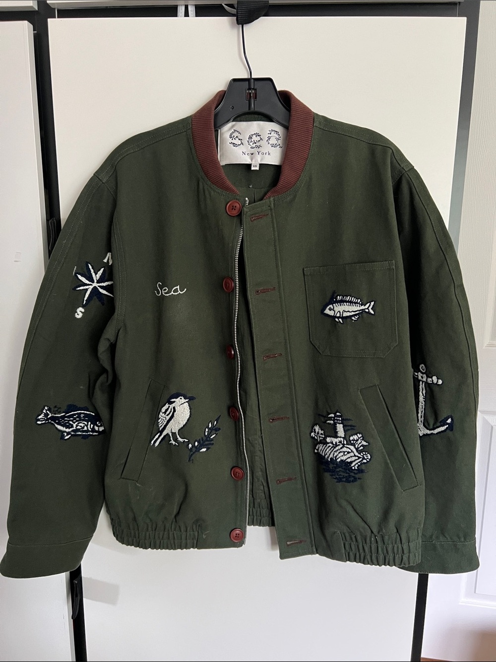 Sea New York embroidered jacket